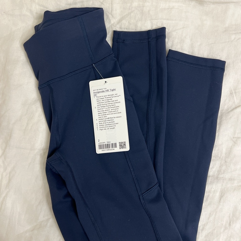 lululemon athletica Navy Leggings